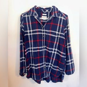 American Eagle Boyfriend Fit Flannel Top